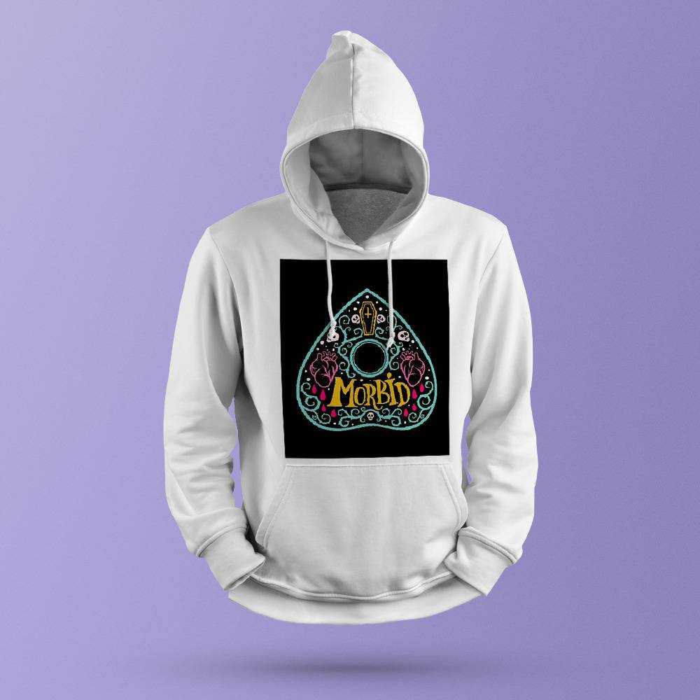 Morbid Podcast Hoodie Classic Celebrity Hoodie Ouija Planchette Hoodie