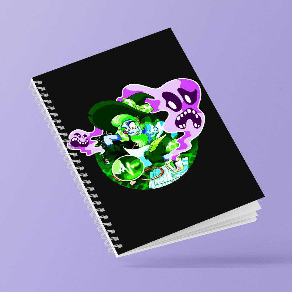 Morbid Podcast Spiral Bound Notebook Journal Diary Gift for Fans Favorite Murder Podcast Notebook