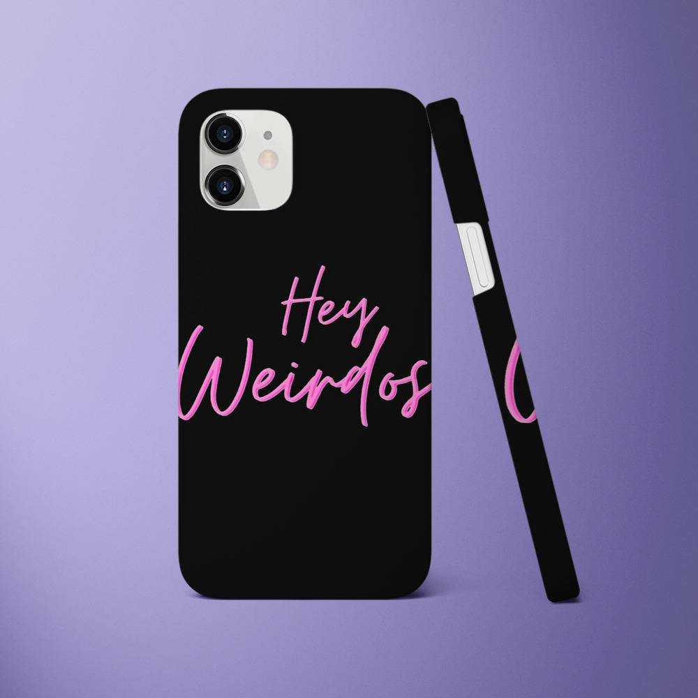 Morbid Podcast Phone Case Hey Weirdos Phone Case
