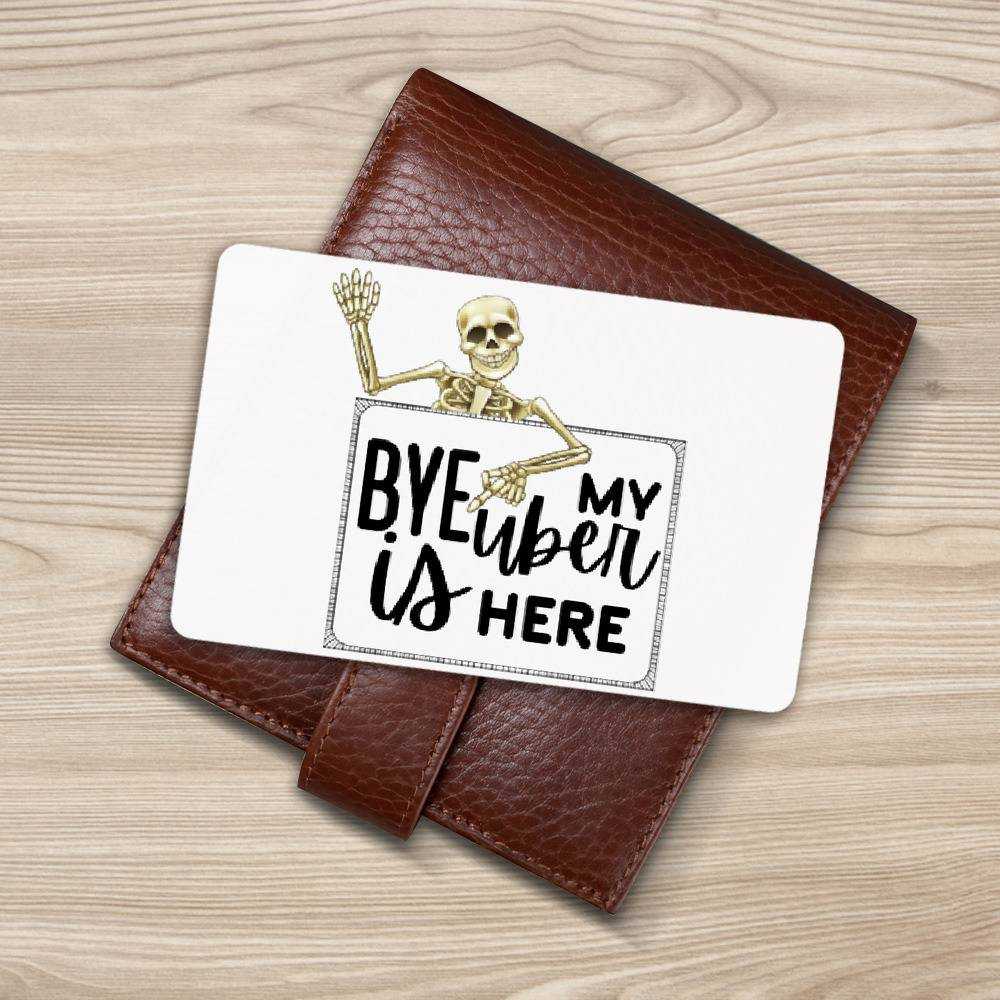 Morbid Podcast Wallet Insert Card Classic Celebrity Wallet Insert Card Morbid Bye by Morbid Podcast Wallet Insert Card
