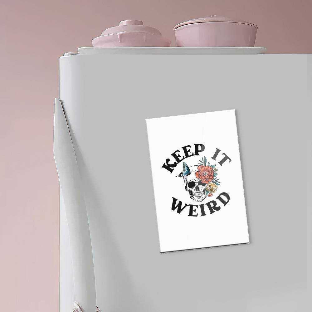 Morbid Podcast Fridge Magnet Keep it Weird Fridge Magnet