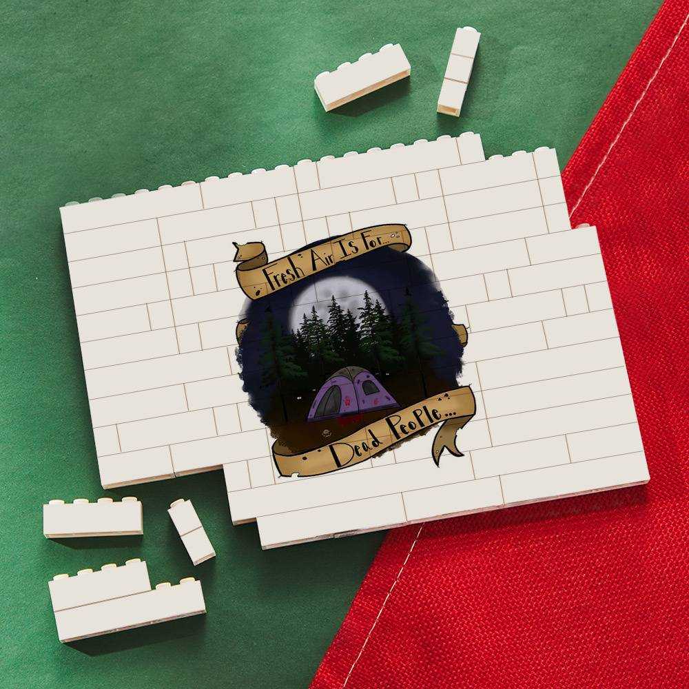 Morbid Podcast Merch Building Blocks Gift for Fans Don't Hike Building Blocks