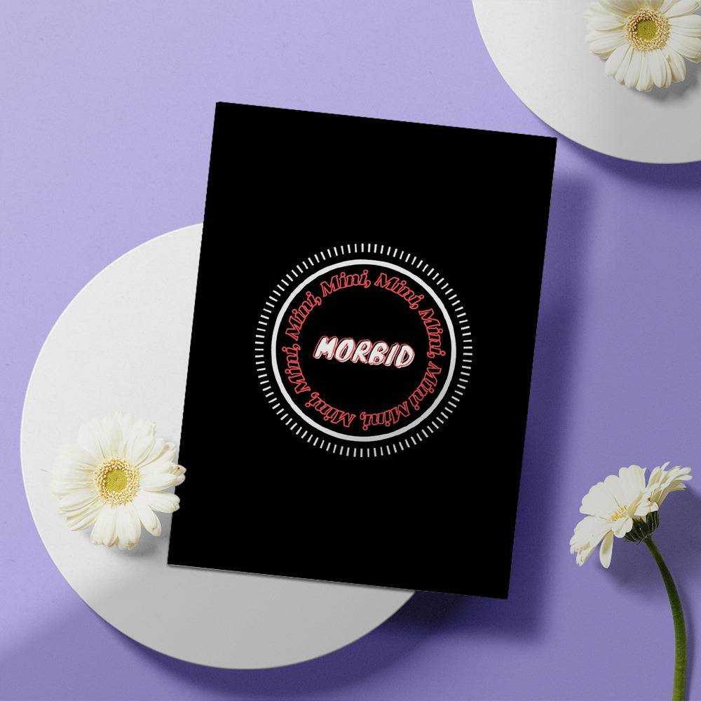 Morbid Podcast Greeting Card Classic Celebrity Greeting Card Mini Morbid by Morbid Podcast Greeting Card