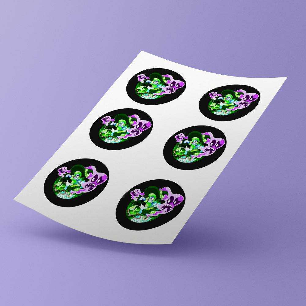 Morbid Podcast round stickers decorative stickers gift for fans Favorite Murder Podcast