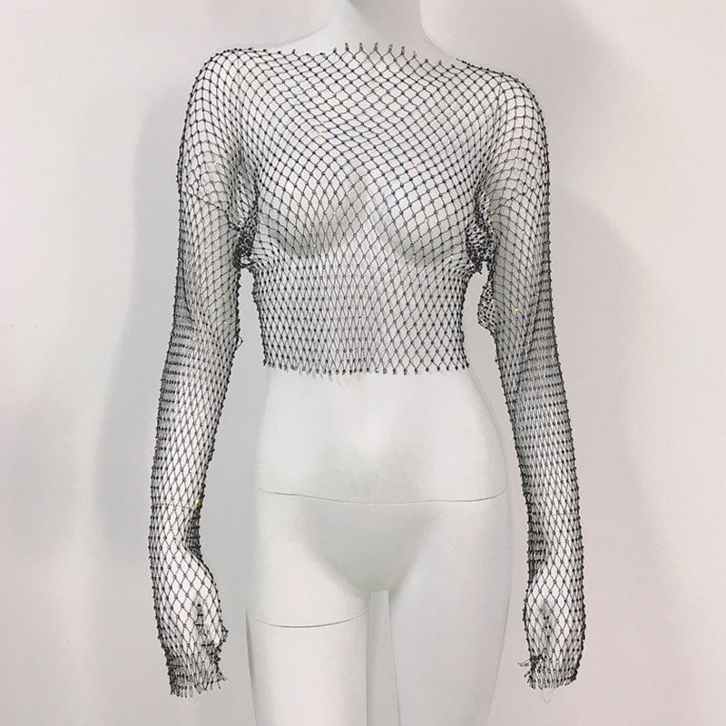 Fishnet Shirt Womens