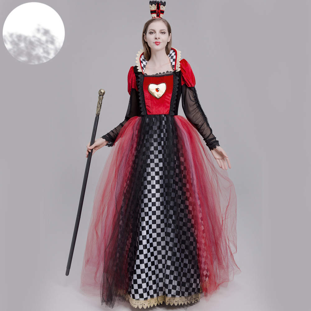 Queen Of Hearts Costume, Halloween Costume Queen Of Hearts Cosplay