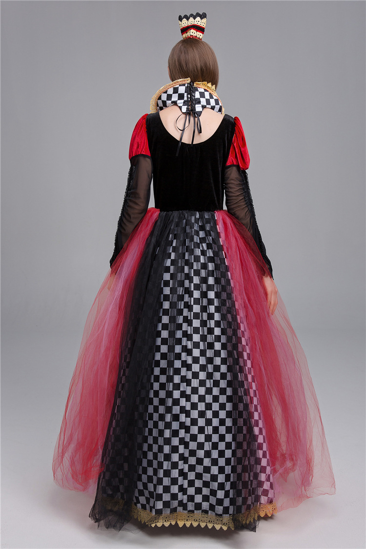 BP Designs Queen of Hearts Costume 99314 - Black and Pink Dance