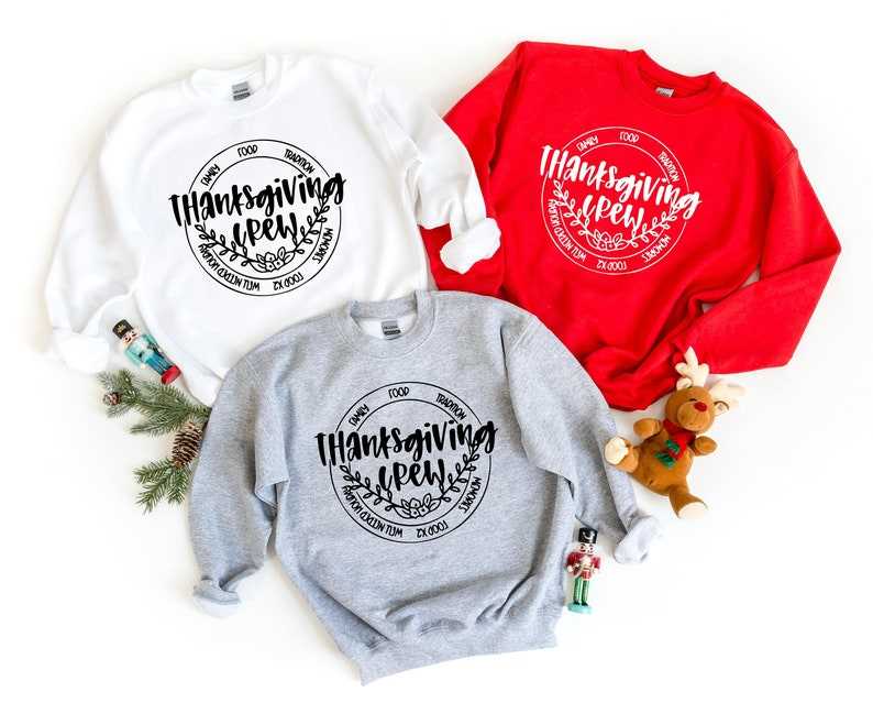 Cousin Crew Long Sleeve Shirts, Thanksgiving Crew Sweatshirt 