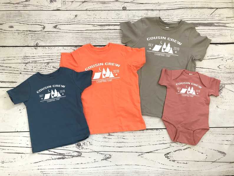 Cousin Crew Shirts, Cousin Crew Camping Shirts 