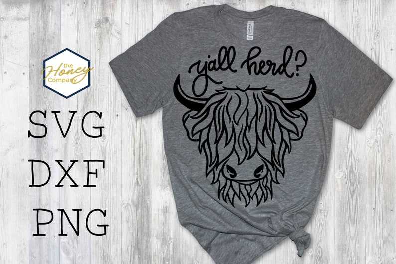 Highland Cow Head Svg, Highland Cow SVG PNG DXF Bundle Farmhouse Barn Farm Instant Download#4