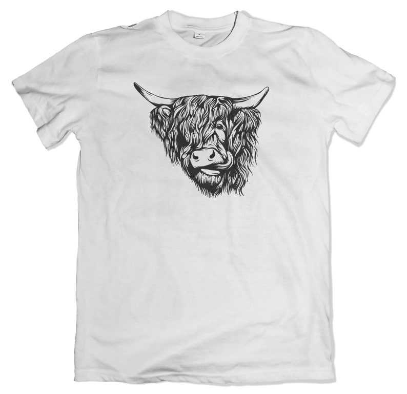 Highland Cow Head Svg, Highland Cow Svg - Cow Svg - Cow Head Svg - Cow Cut File - Cow Face Svg#3