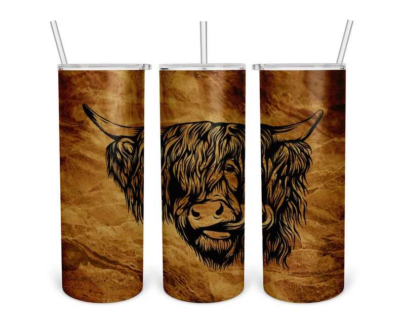 Highland Cow Head Svg, Highland Cow Svg - Cow Svg - Cow Head Svg - Cow Cut File - Cow Face Svg