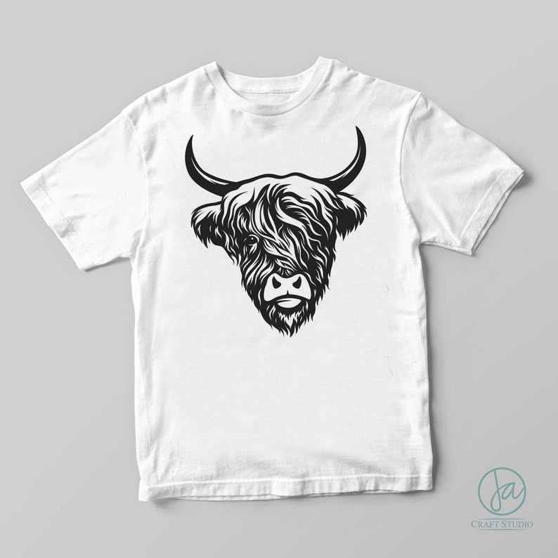 Highland Cow Svg, Highland Cow svg | Hingland Cow Clipart | Highland Heifer svg | Cow Clipart | Cow Png | Scottish Cow Svg#2