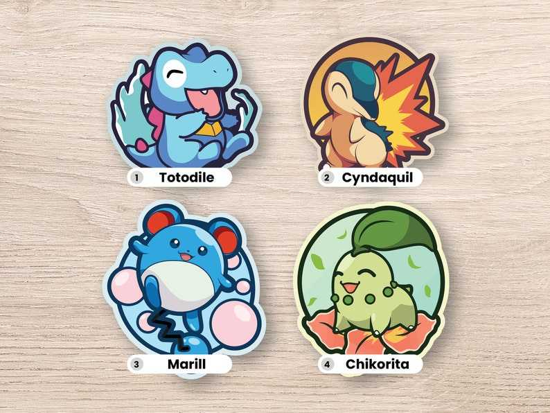 Ghost Pokemon Vinyl Stickers Kanto Region Ghost Pokemon -  Israel