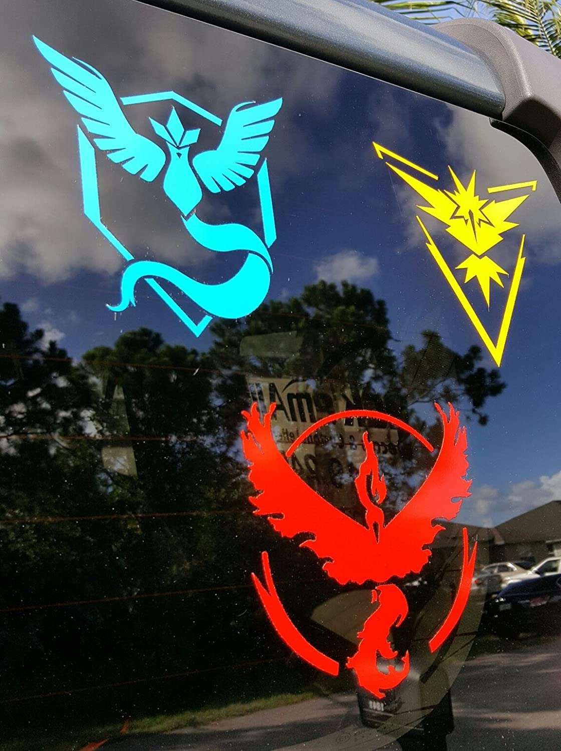 Popular Reflective Pokemon Go Stickers Zapdos Articuno Moltres Pokemon  Sticker Car Sticker Wall Sticker Laptop Sticker Decal