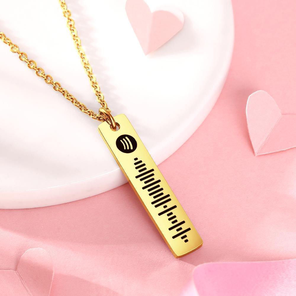 Collana Spotify - Collana personalizzata Spotify e Dedica - Collana