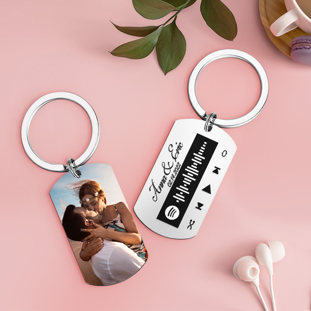 OTXIXTO Portachiavi Personalizzati Anniversario Relazione Di - Foto 6