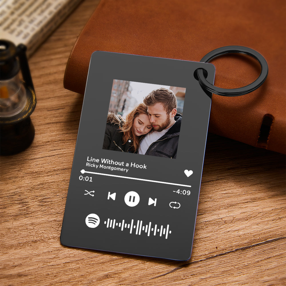 Collana Personalizzata Con Codice Spotify ALBERTBAND - Ciondolo Musicale Scansionabile Per Lei/Lui