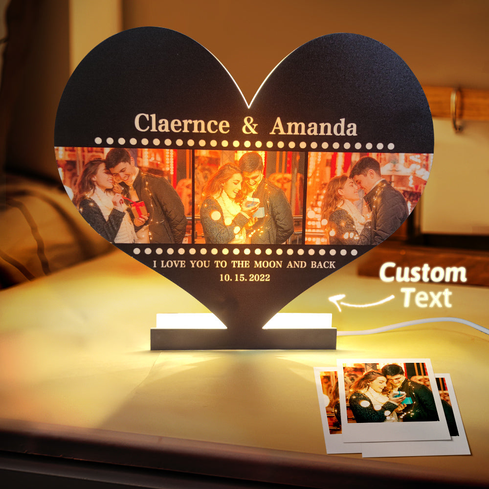 Targa a forma di cuore in legno da appendere a mano, idea regalo e targa per amici speciali, famiglia, amante con messaggio di detto, decorazione e cartello da parete in legno a