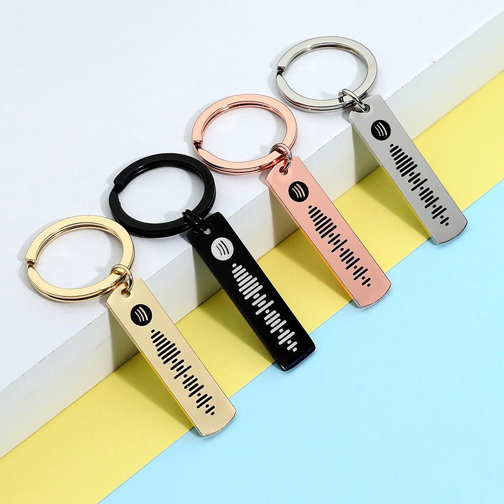 Collana Personalizzata Con Codice Spotify ALBERTBAND - Ciondolo Musicale Scansionabile Per Lei/Lui