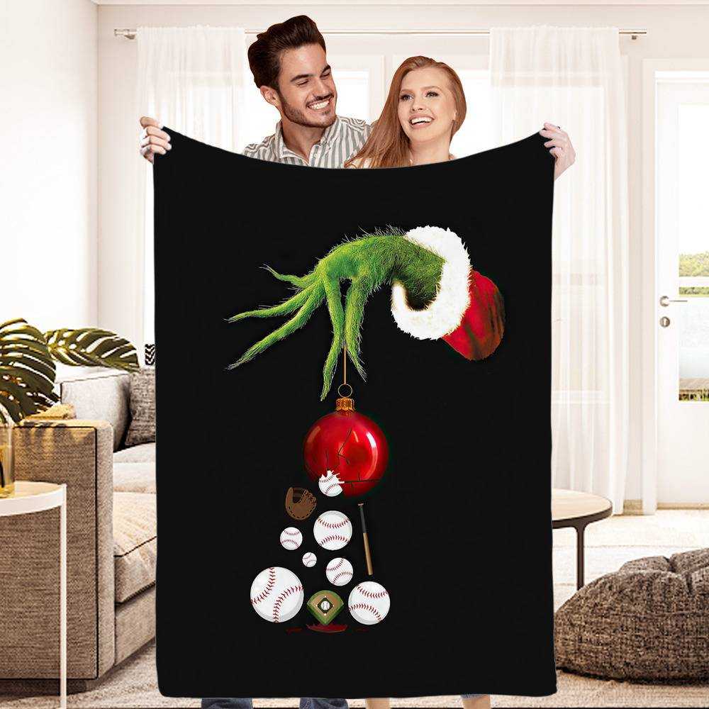 Grinch blanket discount