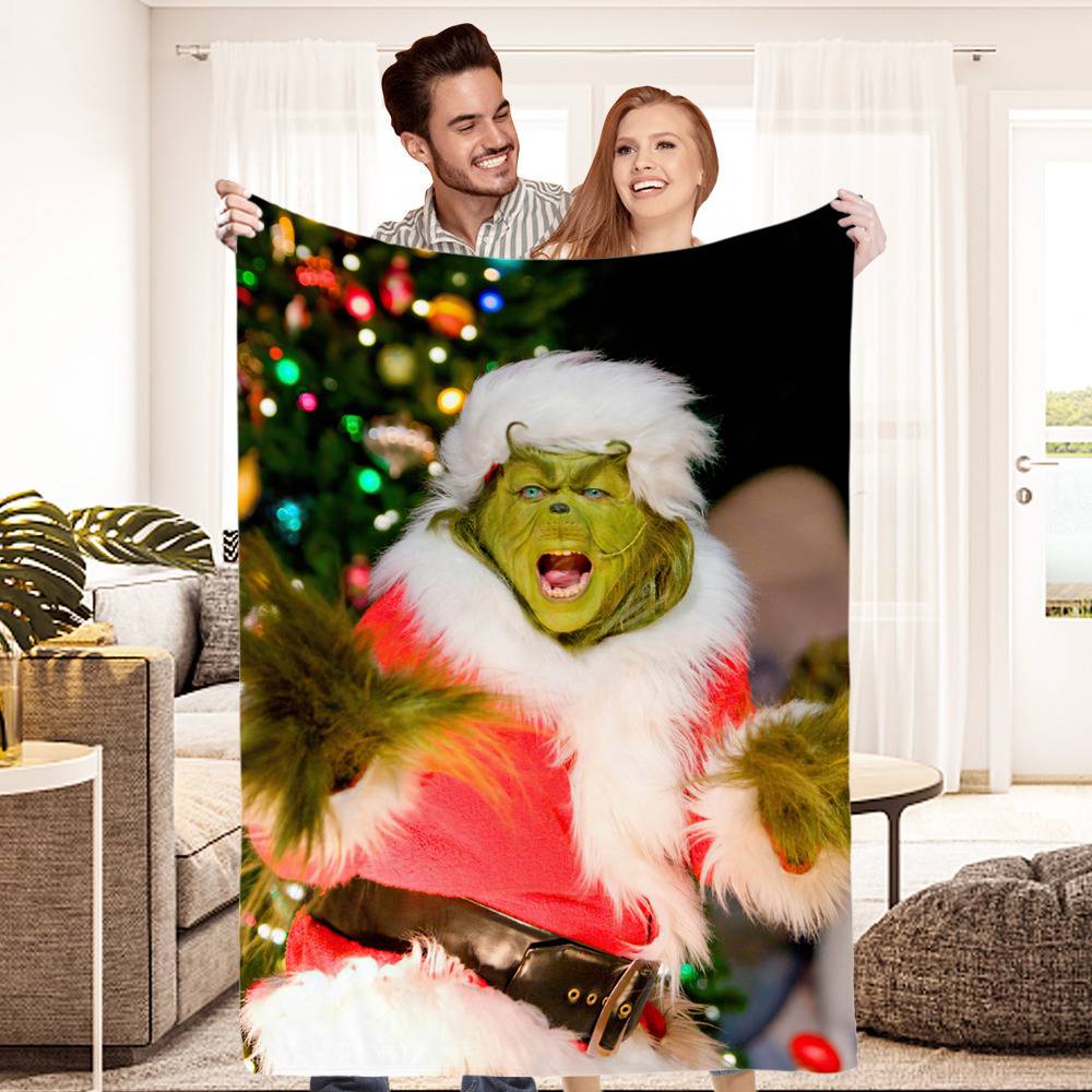 Grinch best sale christmas blanket