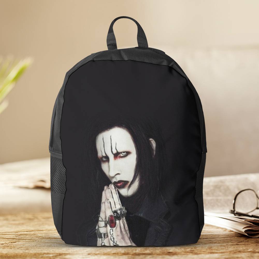 Marilyn Manson 3D Print New Fashion Women Crossbody Bag Luxury Handbags  Women Bags Zipper Shoulder Bag Women Shoulder BagA
