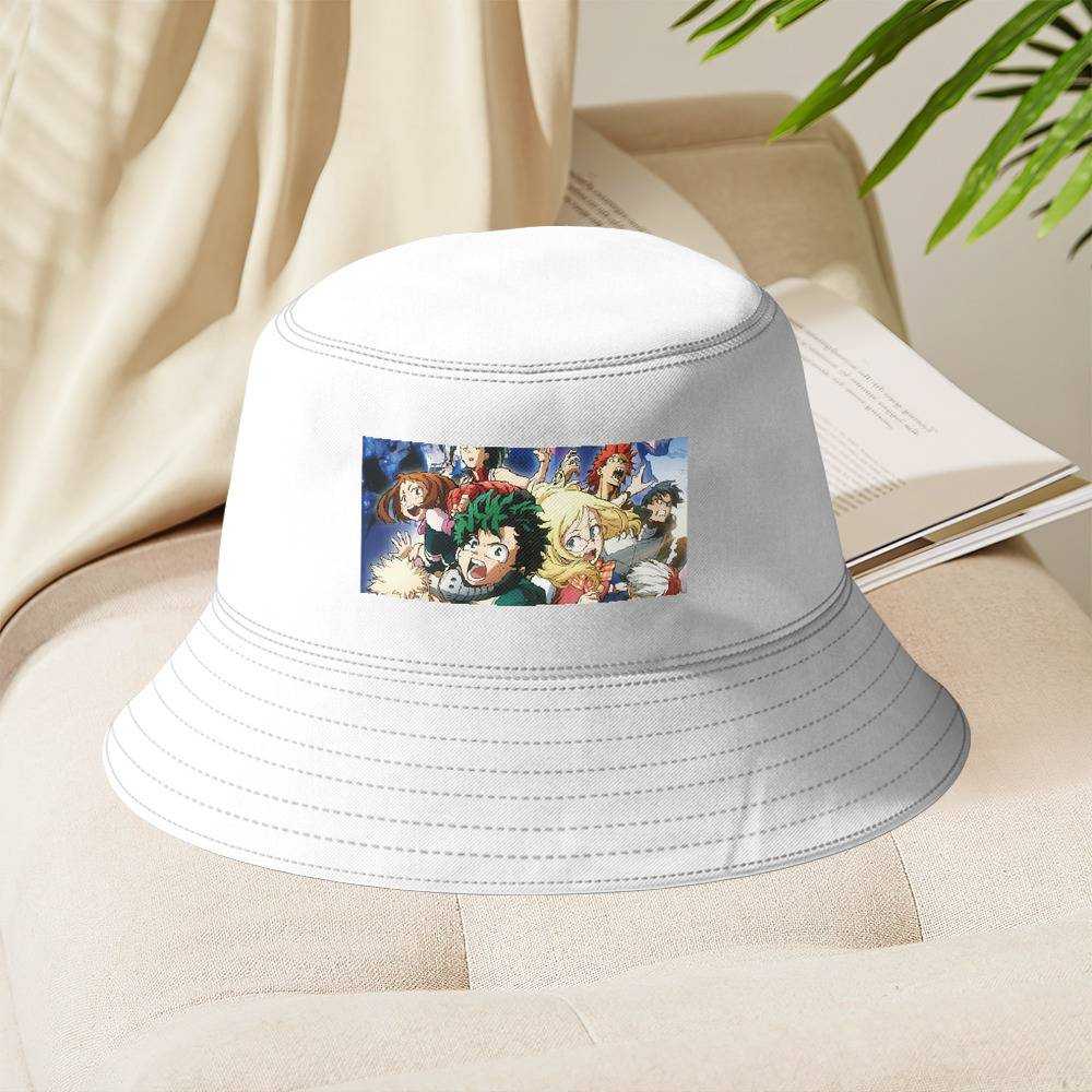 Cheap Hawks Manga My Hero Academia Anime Bucket Hat for Unisex Summer Sun  Hat Hip Hop Sport Fishing Fisherman Caps Getaway Headwear