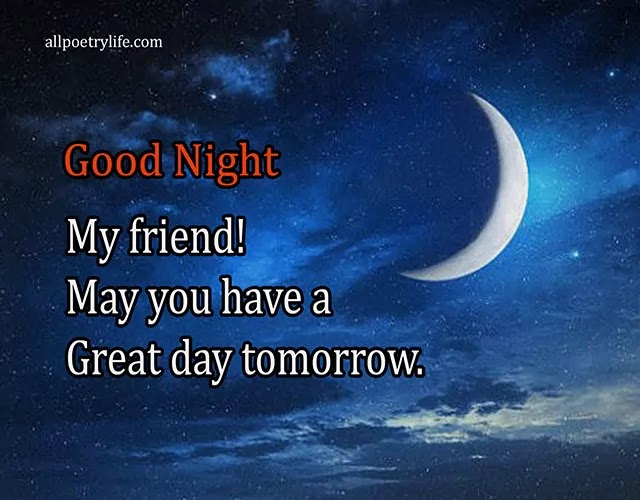 Good Night Images For Friends, friends good night shayari 28