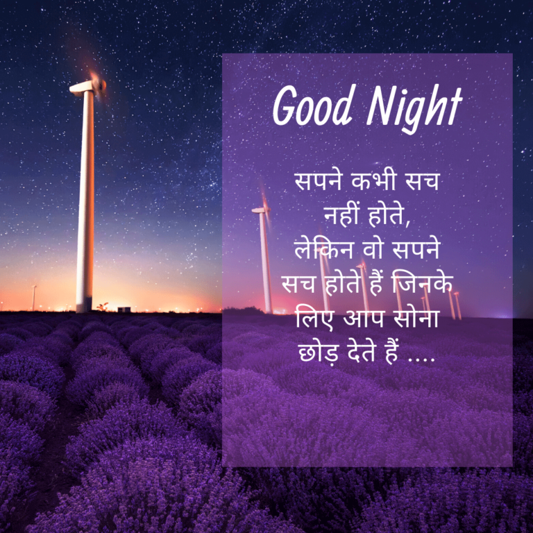 Good Night Images in Hindi, good night quotes in hindi, good night images with quotes in hindi 5