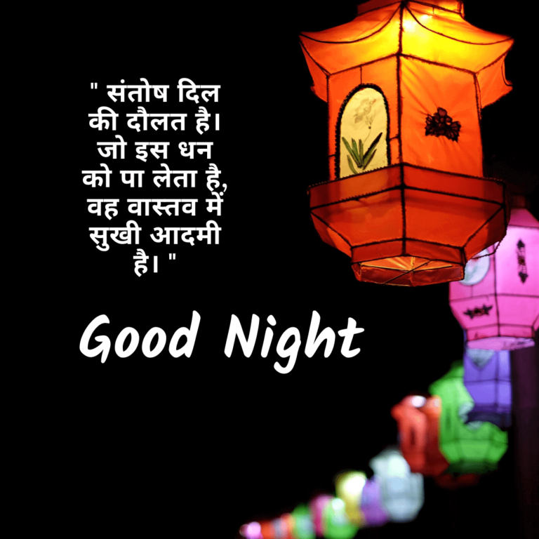 Good Night Images in Hindi, good night quotes in hindi, good night images with quotes in hindi 18