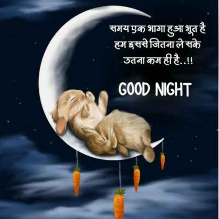 Good Night Images in Hindi, good night quotes in hindi, good night images with quotes in hindi 8