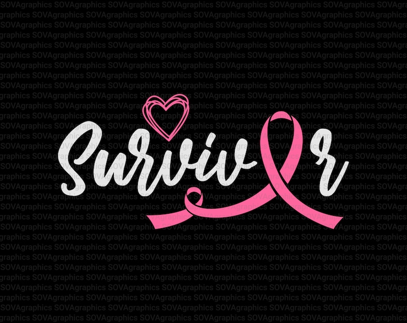 Breast Cancer Svg Breast Cancer Survivor Svg Pink Ribbon Svg ...