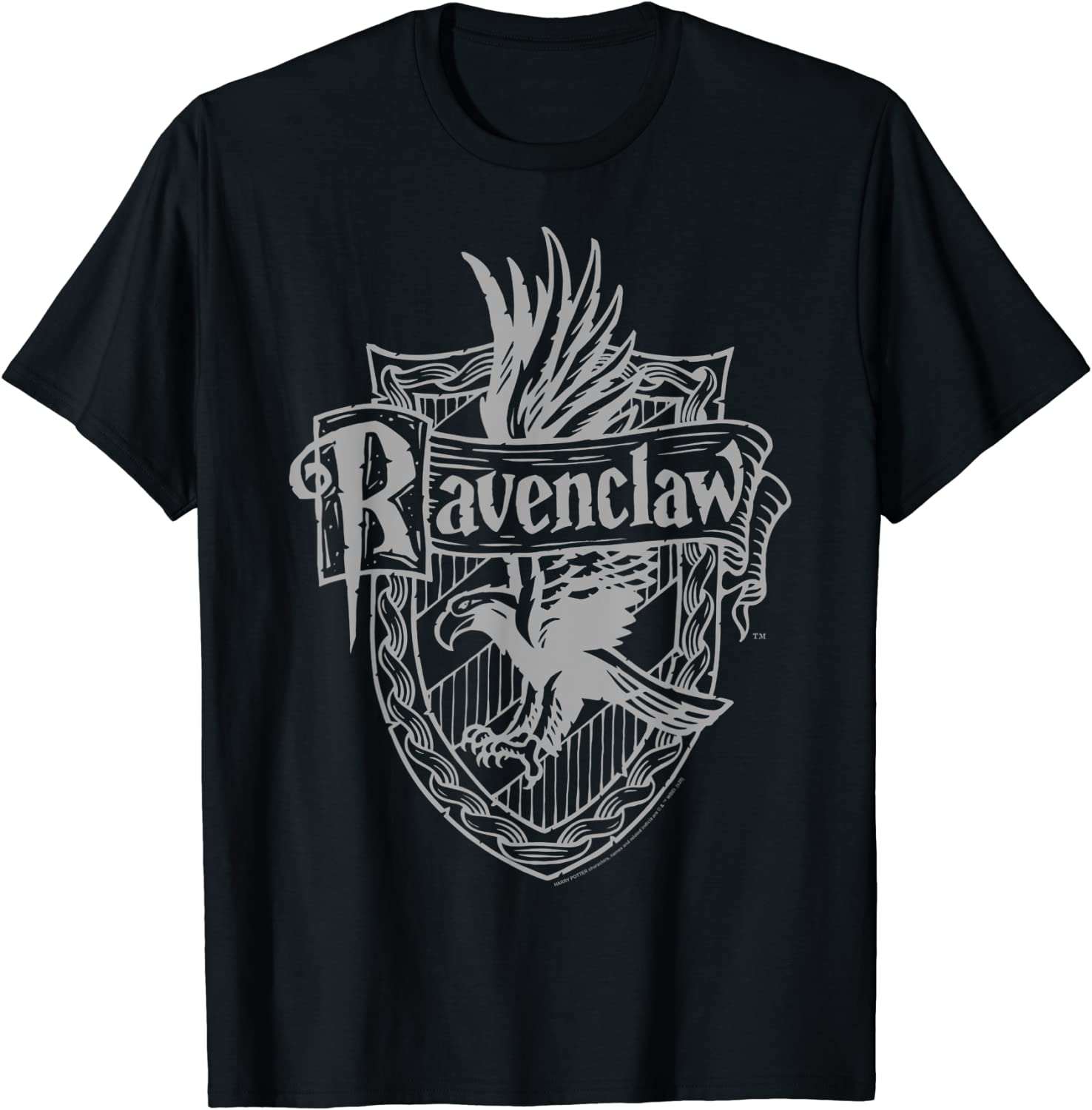 Potter Harry Comfortable And Potter Ravenclaw T-Shirt Shirt Soft Harry Crest Detailed