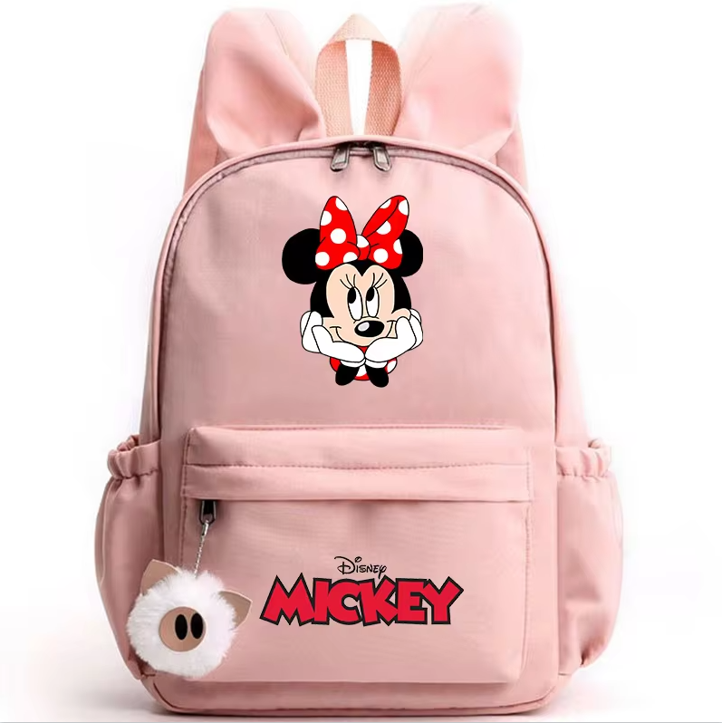 Disney Mickey Minnie Mouse Backpack for Girls Boys