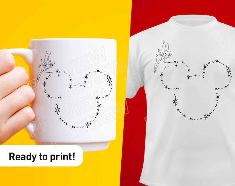 Mickey Mouse Outline SVG Disneyland Ears Magic Perfect for Crafting ...