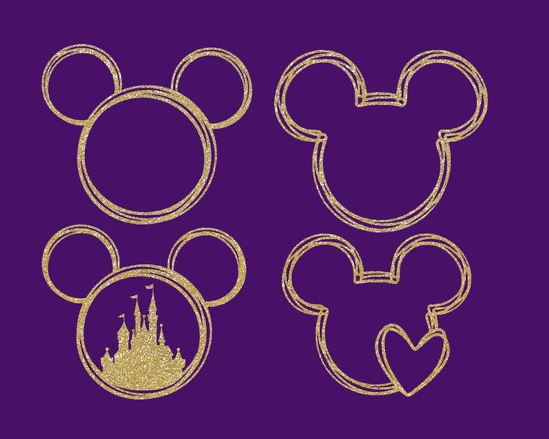 Disney Home Castle Mickey Ears Pack - Digital Download Sublimation