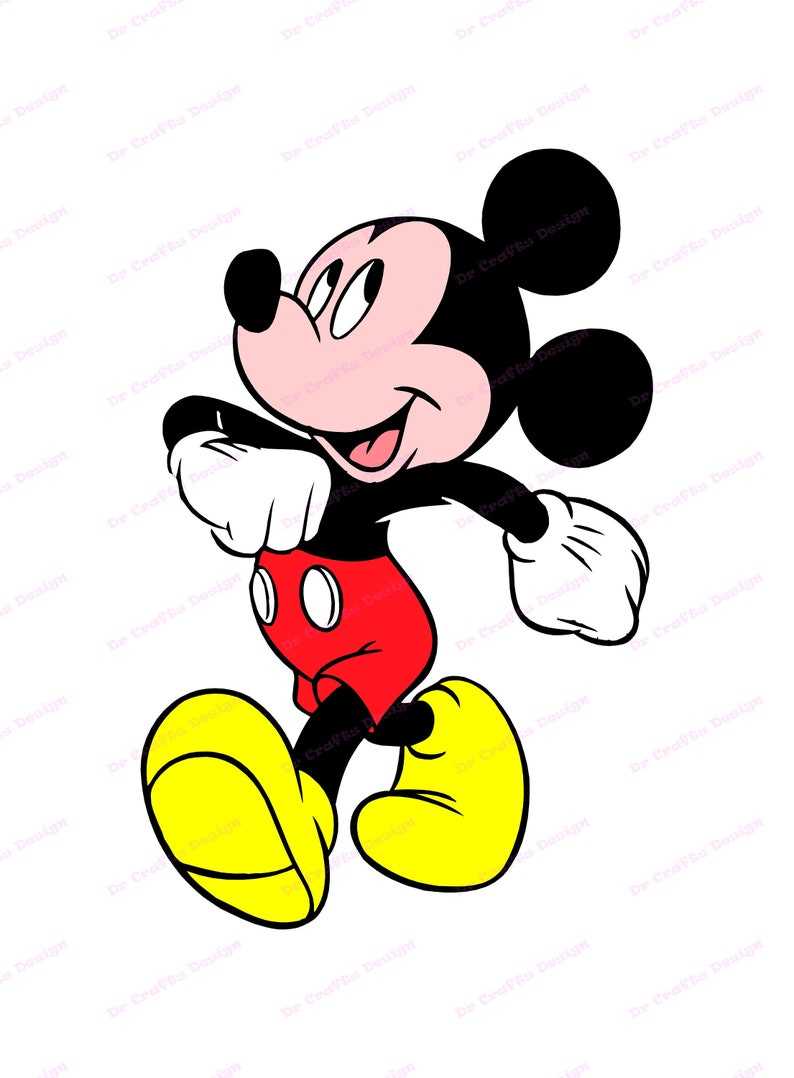 Download Mickey Mouse Svg Designs For Your Craft Projects 