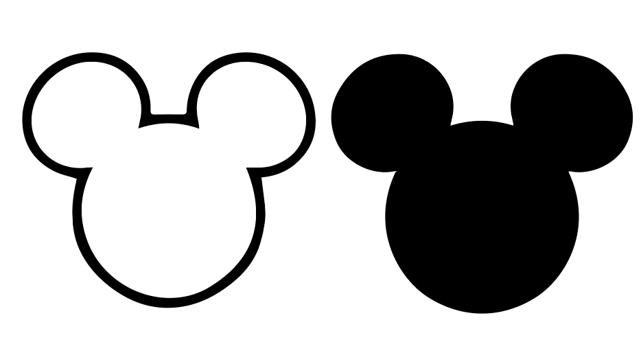 File:Mickey Mouse head and ears.svg - Wikimedia Commons