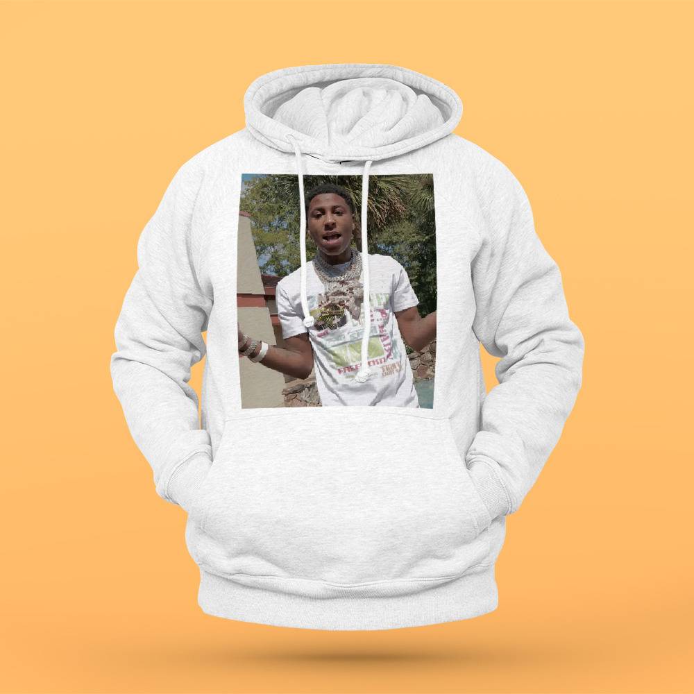 White nba youngboy hoodie new arrivals