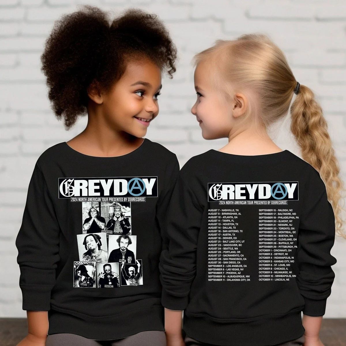 grey day tour hoodie 2024