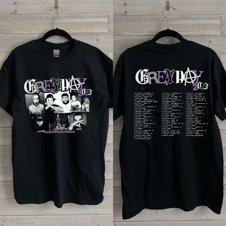 grey day tour 2023 merch