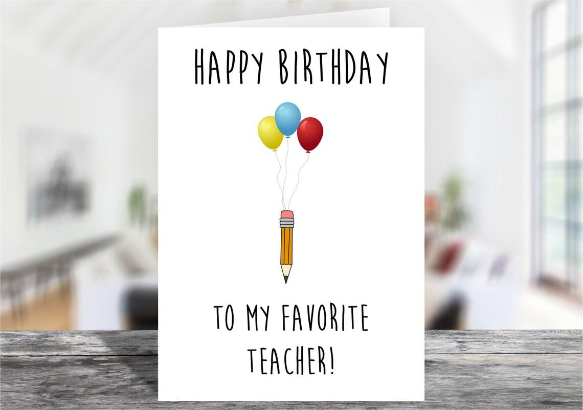 Happy Birthday Wishes For Favourite Teacher