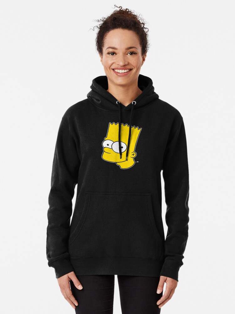 Supreme hoodie bart simpson hot sale