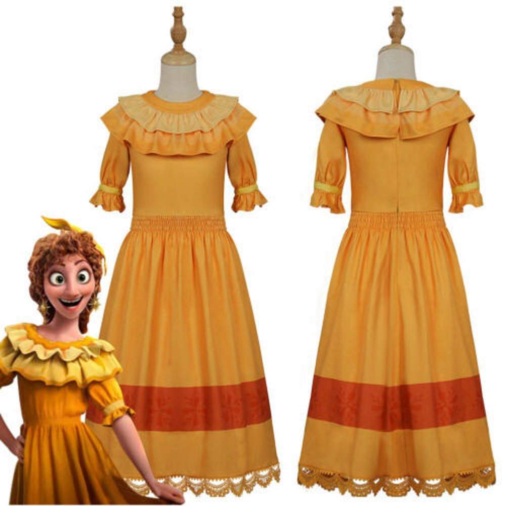 Isabela Encanto Dress, Encanto Isabela Costume, Encanto Isabela Dress  Costume Outfits