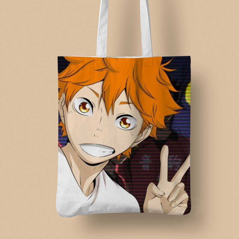 haikyuu totebag classic celebrity totebag haikyuumerch shop