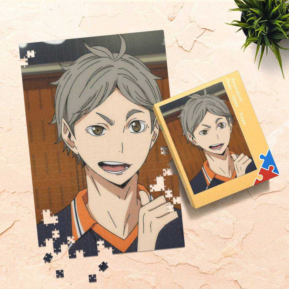 Anime Haikyuu - online puzzle