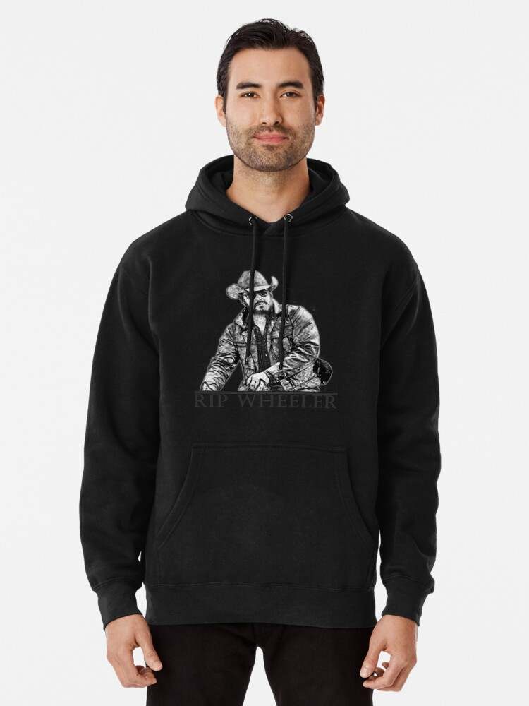 Yellowstone Cowboys Don't Say Goodbye Hooded Sweatshirt Blue / SM