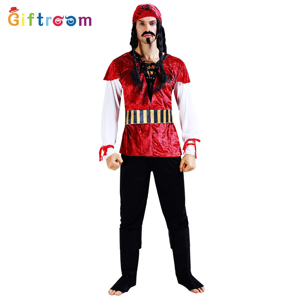 Adult Deluxe Jack Sparrow Pirate Costume