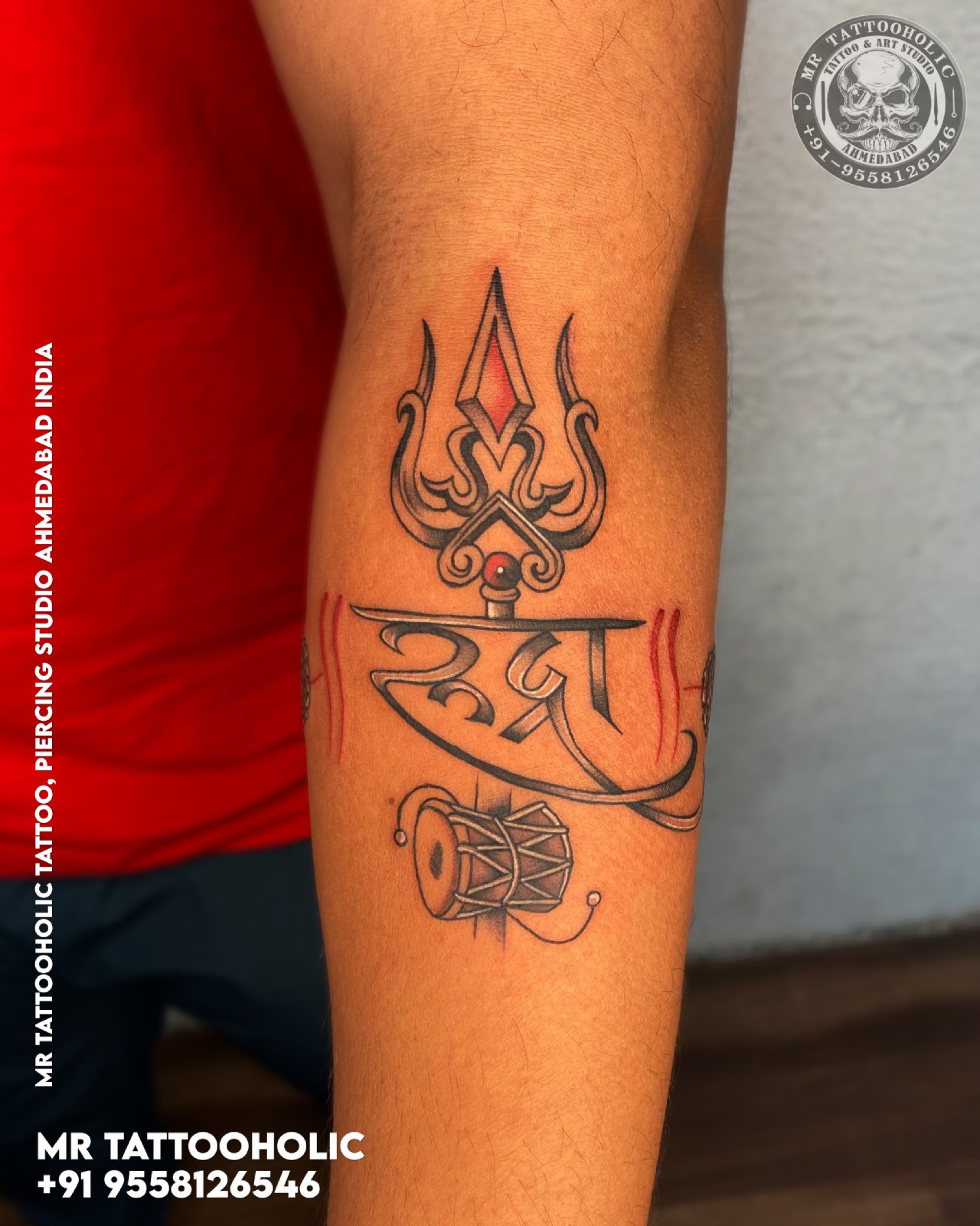 Trishul Mahakal Tattoo, Trishul Mahadev Tattoo, Mahakal Trishul Tattoo ...